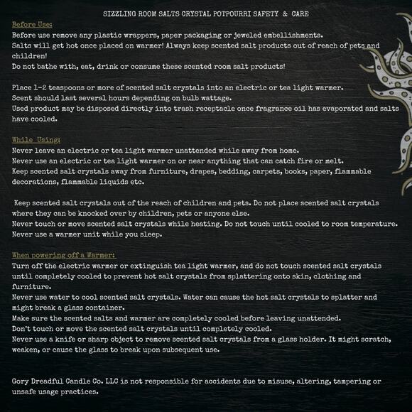 Beach Witch Sizzling Room Salt Crystal Potpourri: Nostalgic Tropic Suntan Oil - Picture 10 of 11